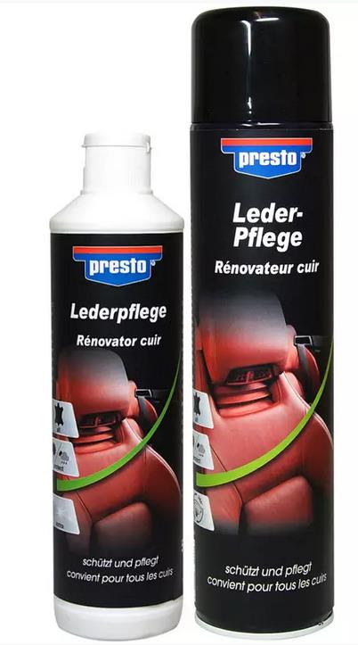 Presto Lederpflege Spray 600 ml   oder Flasche 500 ml