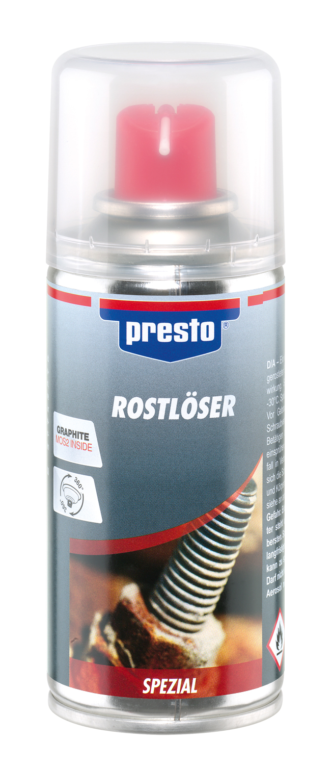 Presto Rostlöser-Spray  150 ml oder 400 ml Presto Rostlöser-Spray  150 ml oder 400 ml