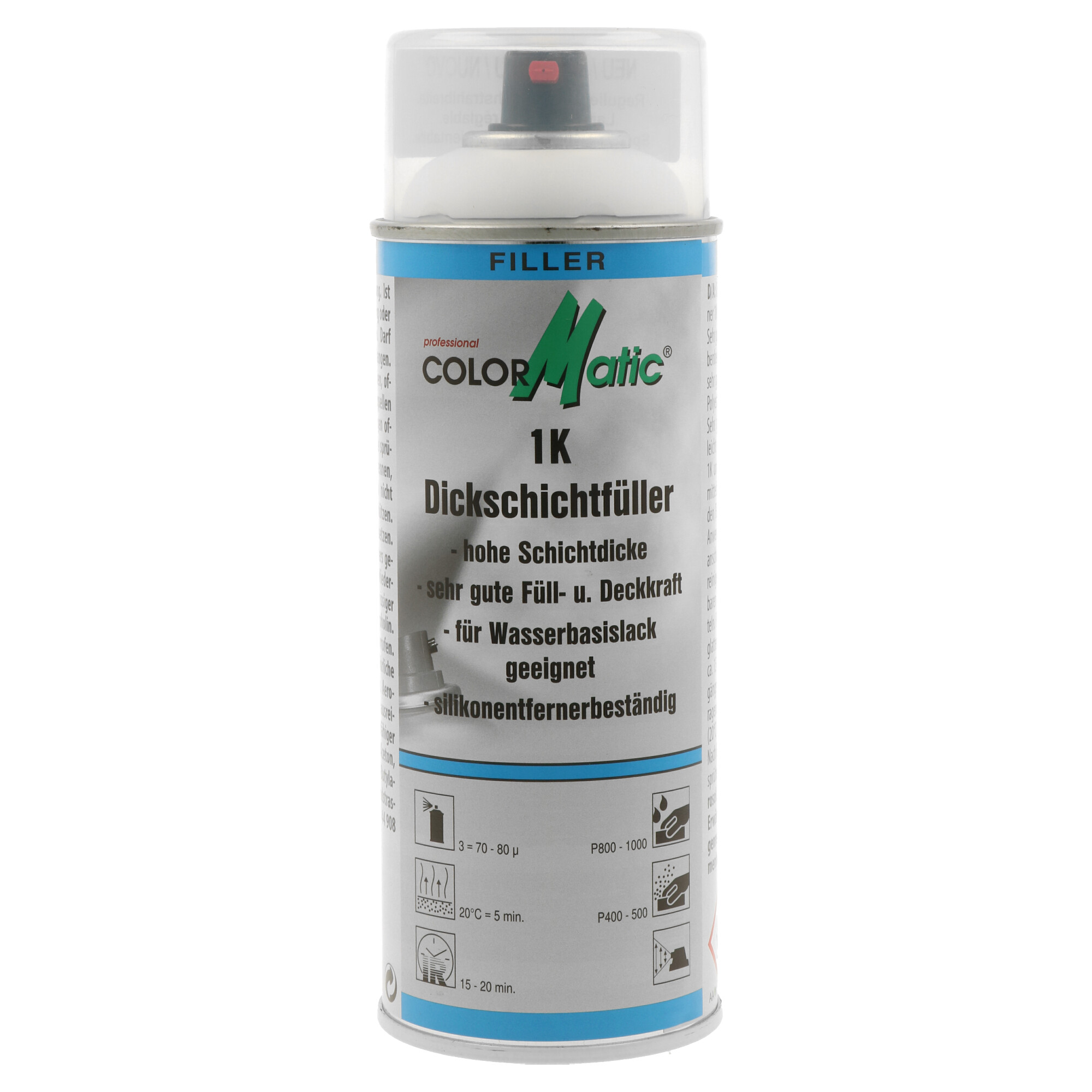 ColorMatic 1K Dickschchtfüller Spray 400 ml ColorMatic 1K Dickschchtfüller Spray 400 ml