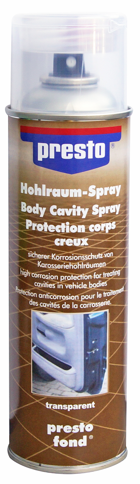 Presto Hohlraumschutz Spray transparent 500 ml