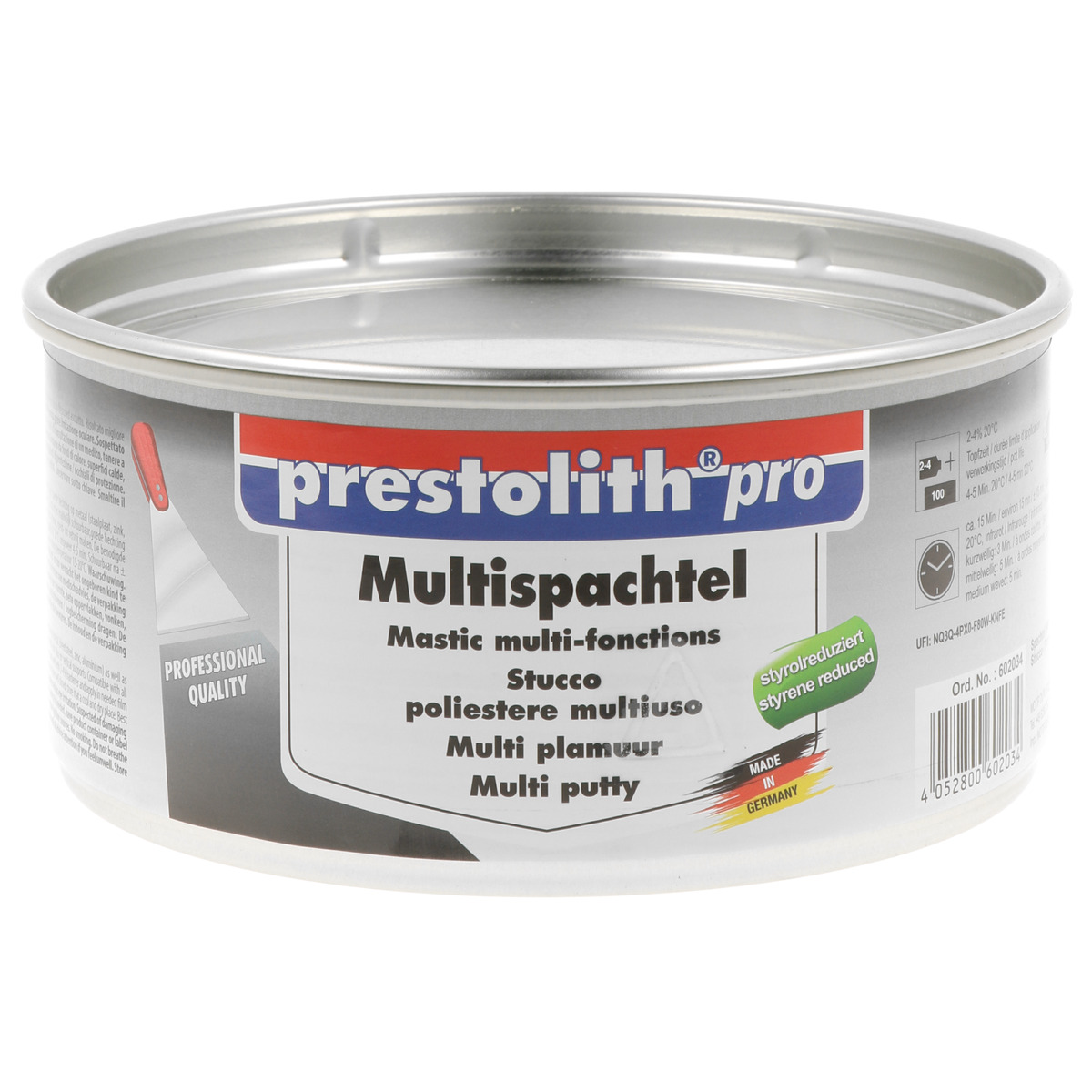 Presto Prestolit pro Multispachtel  -styrolreduziert-  -OHNE HÄRTER-
