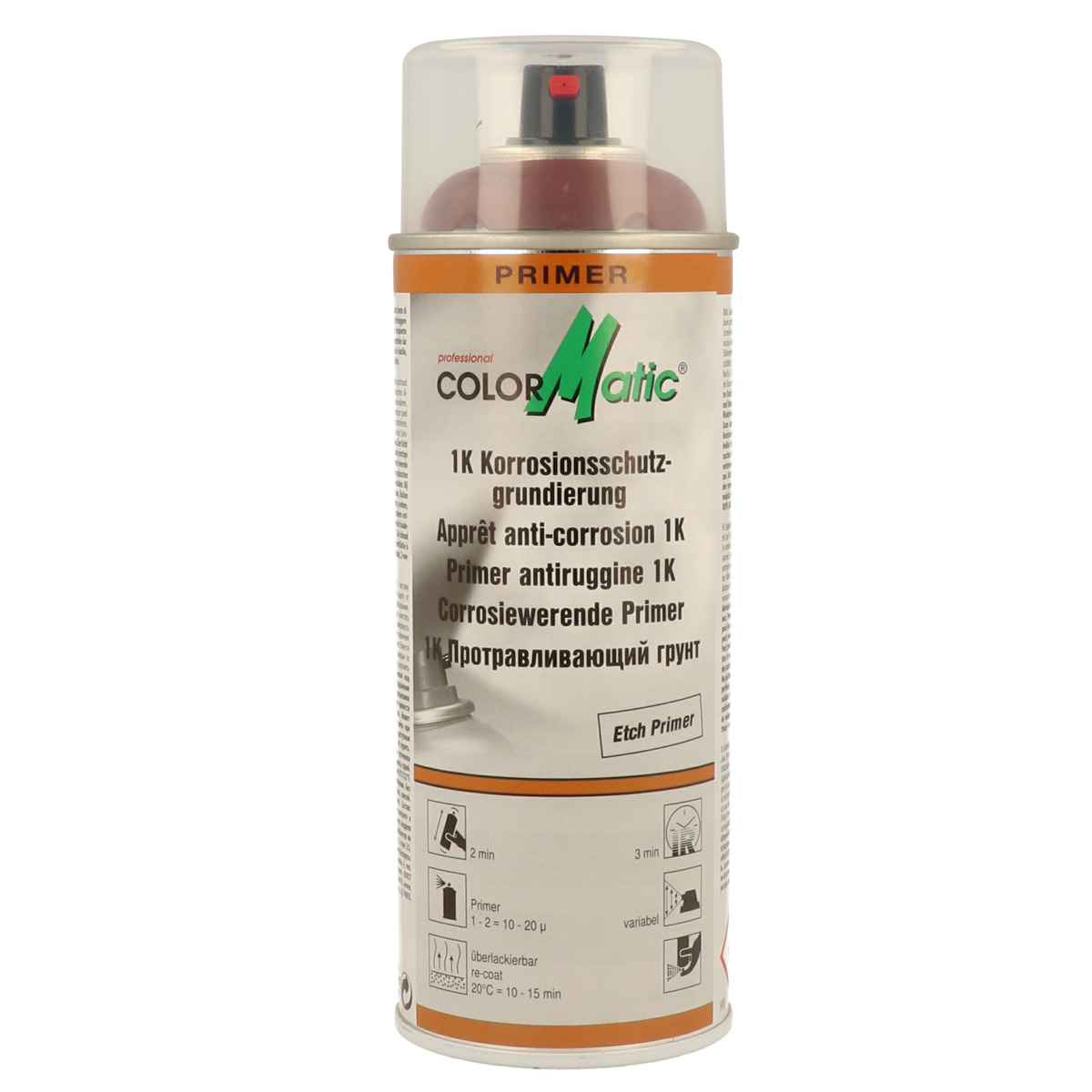 ColorMatic 1K Korrosionsschutz Gundierung  Spray rotbraun 400 ml