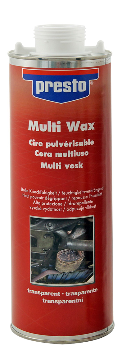 Presto Multi Wax - transparenter Korrosionsschutz - 500 ml Spray