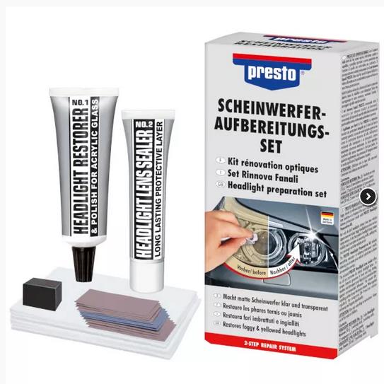 Presto Scheinwerfer Aufbereitungs Set
