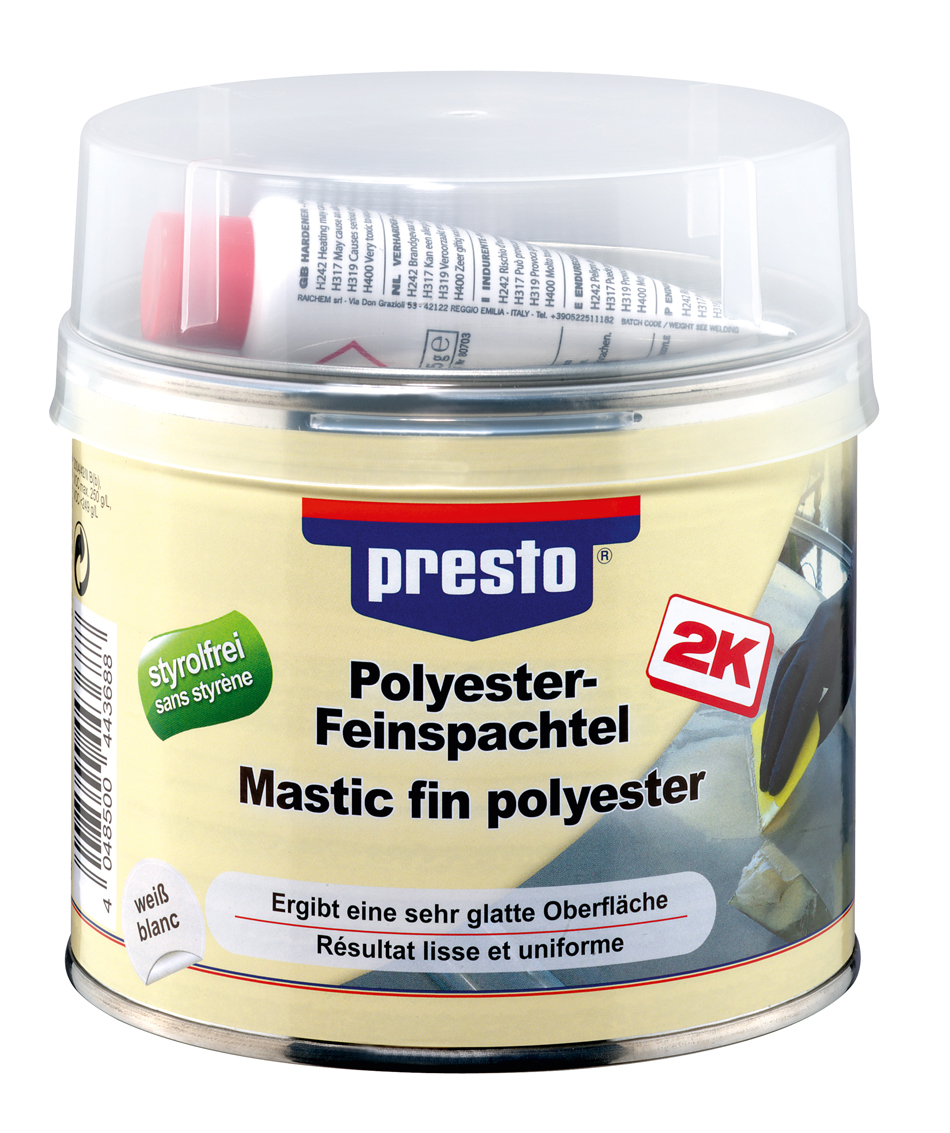 Presto SF Polyester Feinspachtel   Styrolfrei