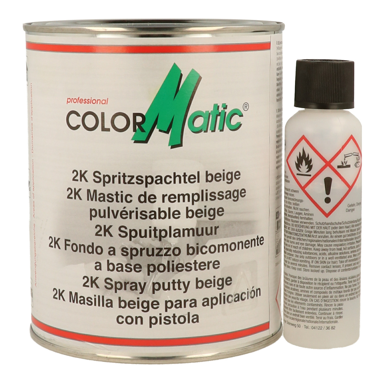 Colormatic 2K Spritzspachtel 