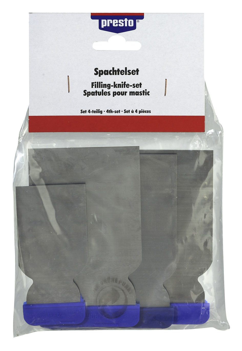 Presto Spachtel Set Metall  4 St.