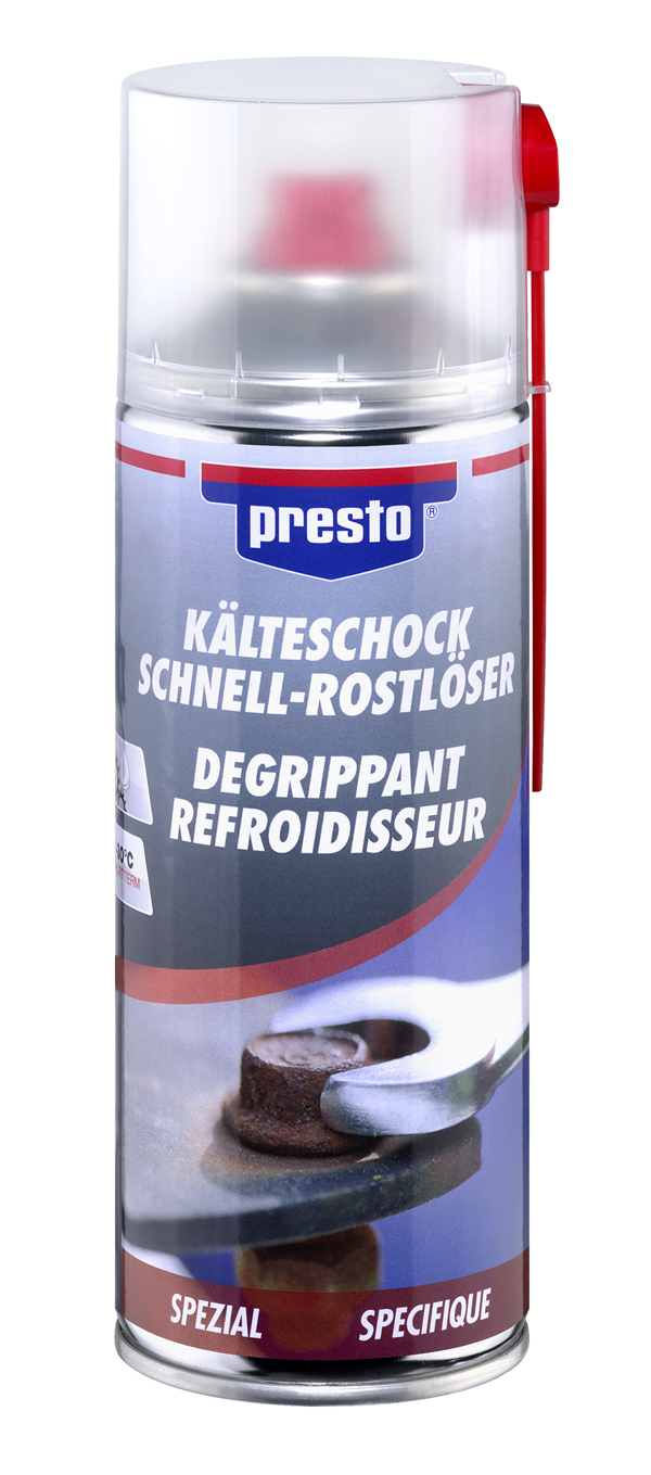 Presto Kälteschock Schnell-Rostlöser Spray Presto Kälteschock Schnell-Rostlöser Spray