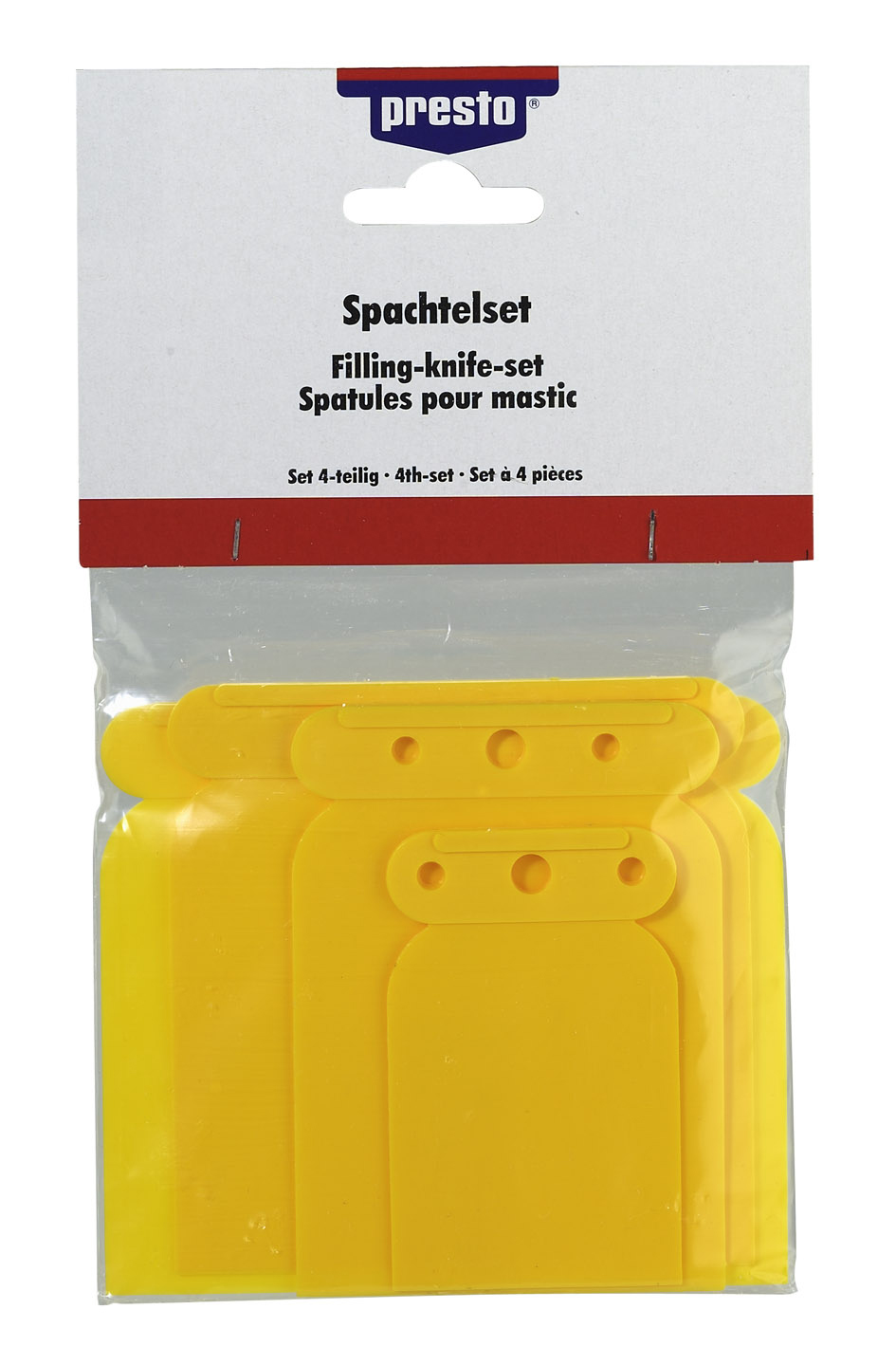 Presto Spachtel Set Plastik   4St.