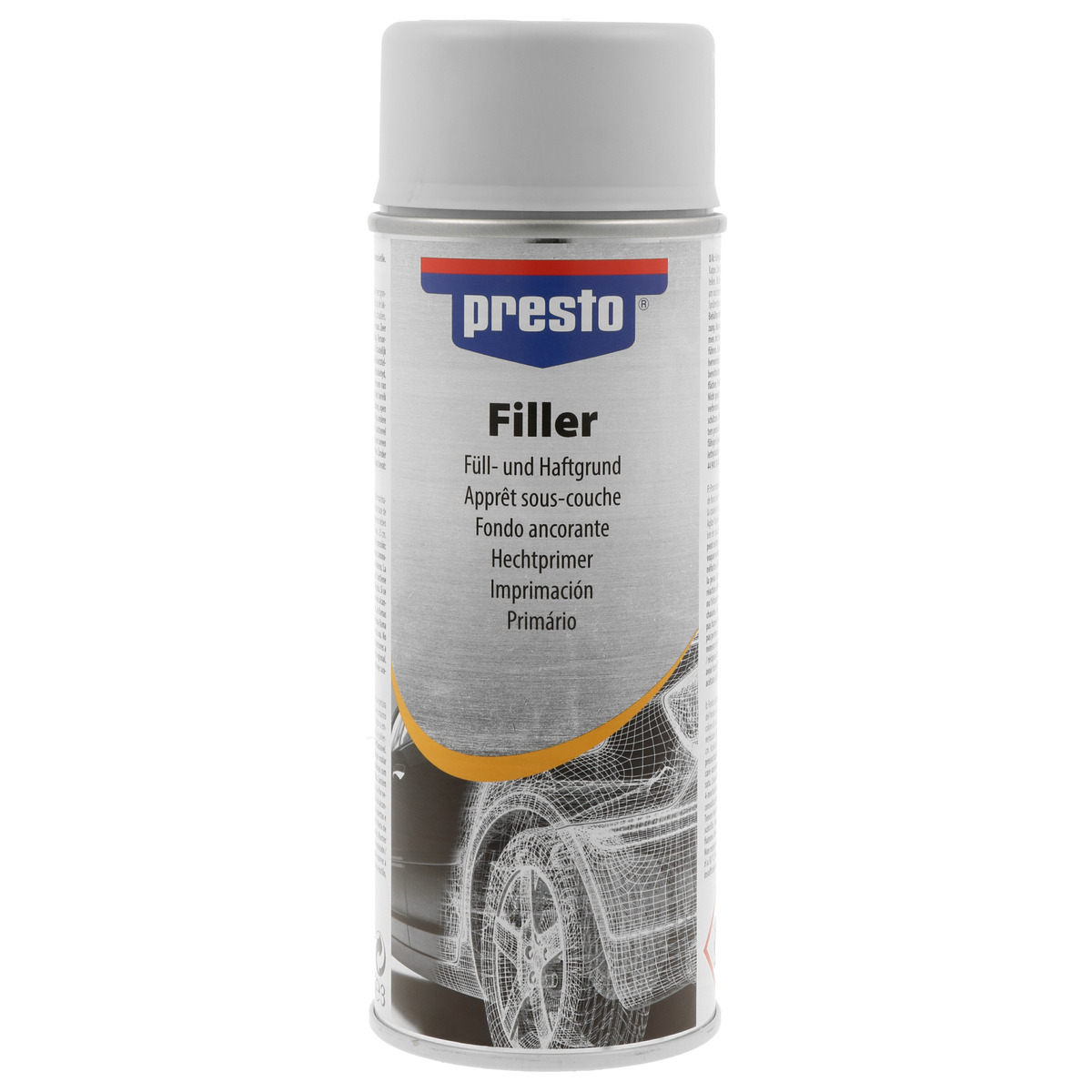 Presto Acryl Haftgrund und Filler Spray 400 ml   grau, weiß oder rotbraun