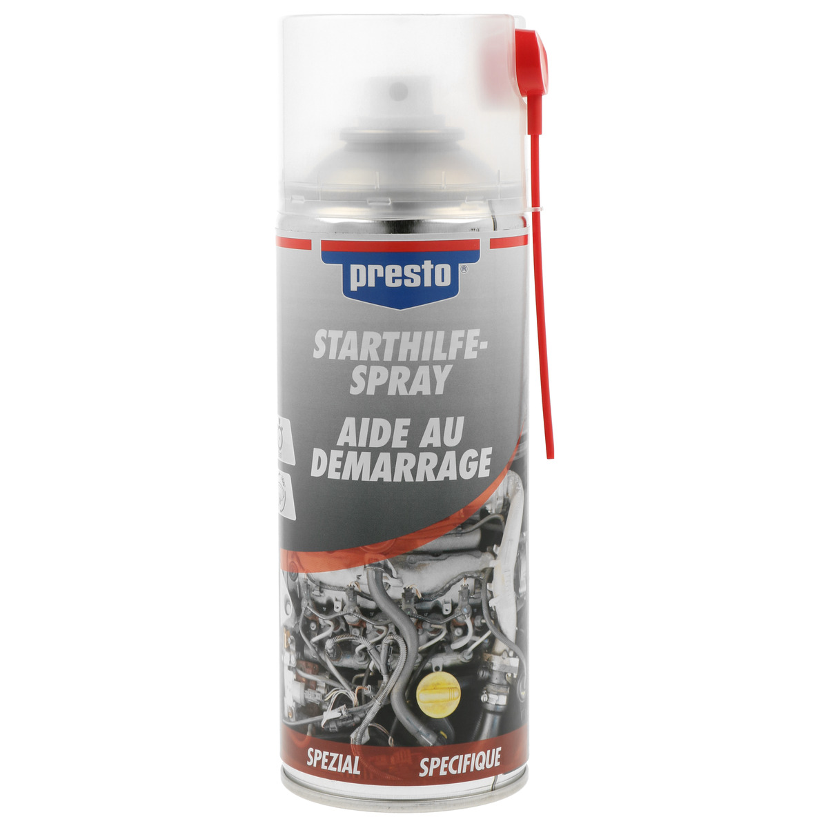 Presto Starthilfe-Spray  150 ml oder 400 ml Presto Starthilfe-Spray  150 ml oder 400 ml