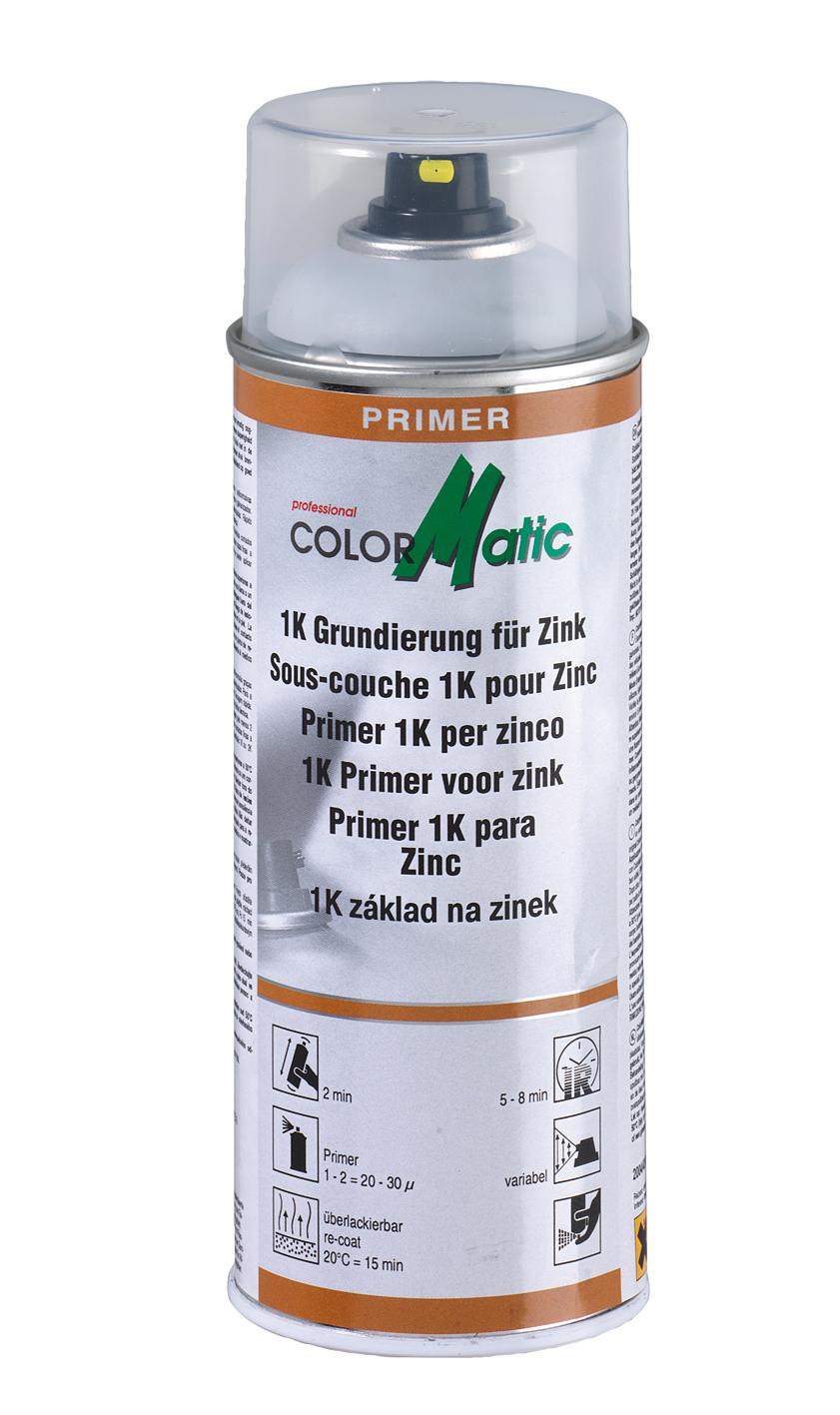 ColorMatic 1K Grundierung für Zink hellgrau 400 ml