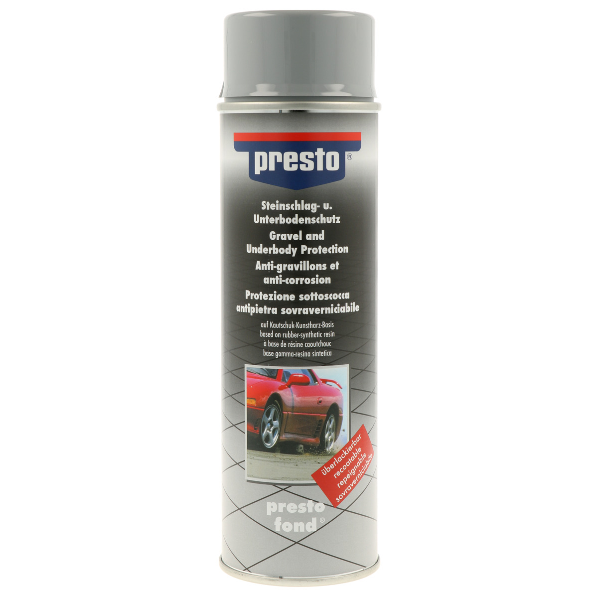 Presto Steinschlag Unterbodenschutz Spray   500 ml  überlackierbar