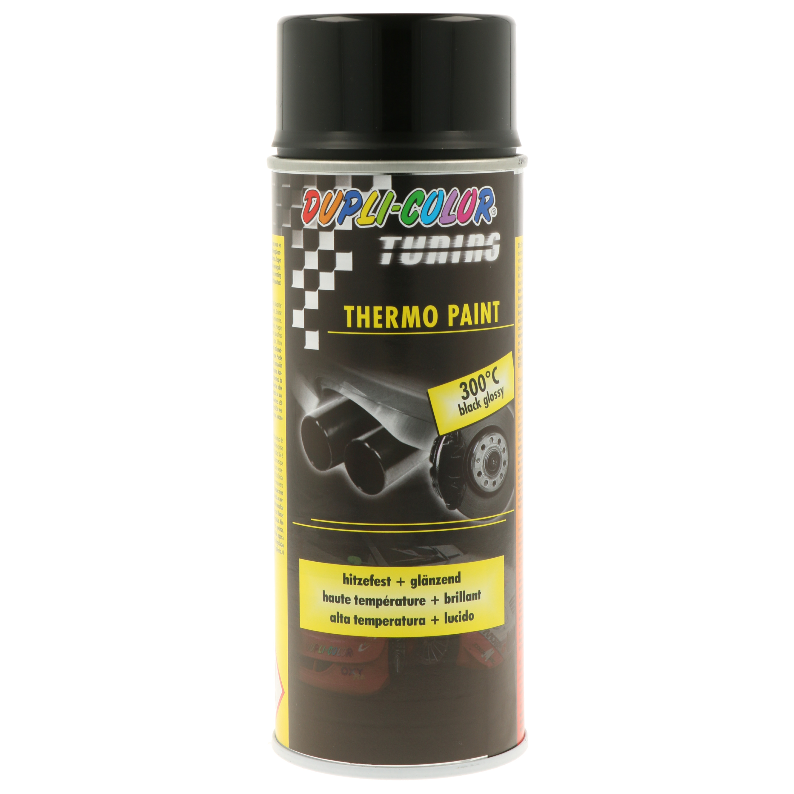 Dupli-Color Tuning Thermo Paint Spray bis 300°  schwarz glänzend 400 ml