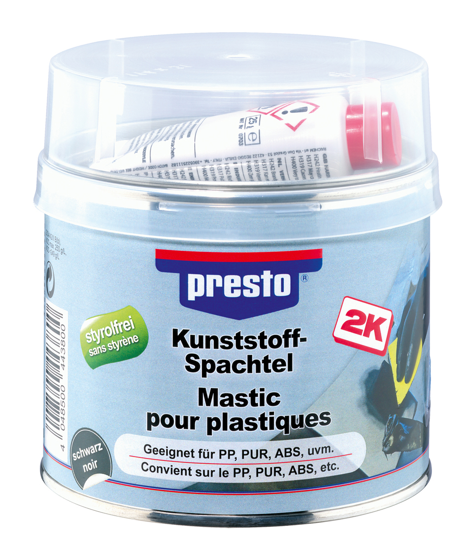 Presto Kunststoff Spachtel   -styrolfrei- 250 oder 1000 gr